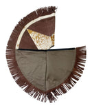 Cowhide Leather Christmas Tree Skirt - Pure Country Bling 