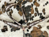 Cowhide Breast Collar and Headstall - Pure Country Bling 