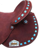 Circle S Turquoise Buckstitch - Pure Country Bling 