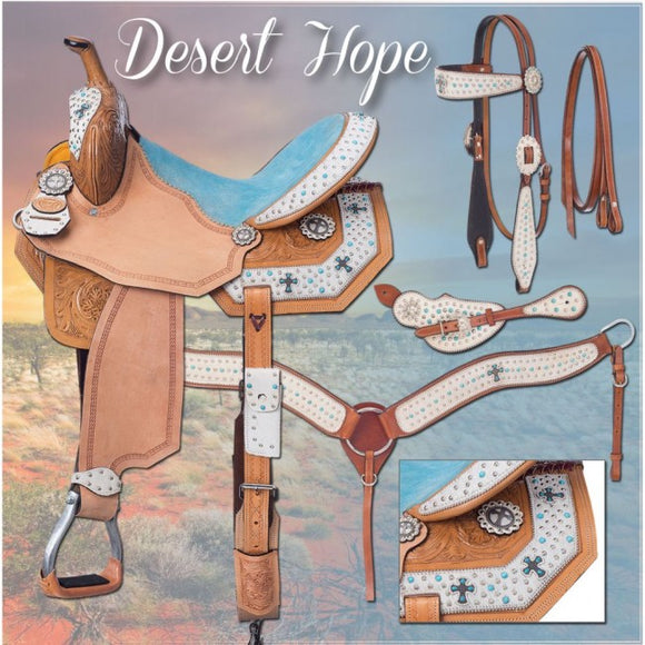 Desert Hope Barrel Saddle - Pure Country Bling 