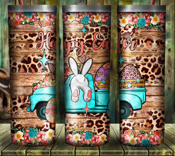 Easter Bunny n Truck Tumbler - Pure Country Bling 