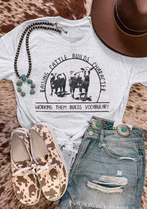 Cattle T-shirt - Pure Country Bling 
