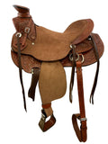 Wade Style Roping Saddle - Pure Country Bling 